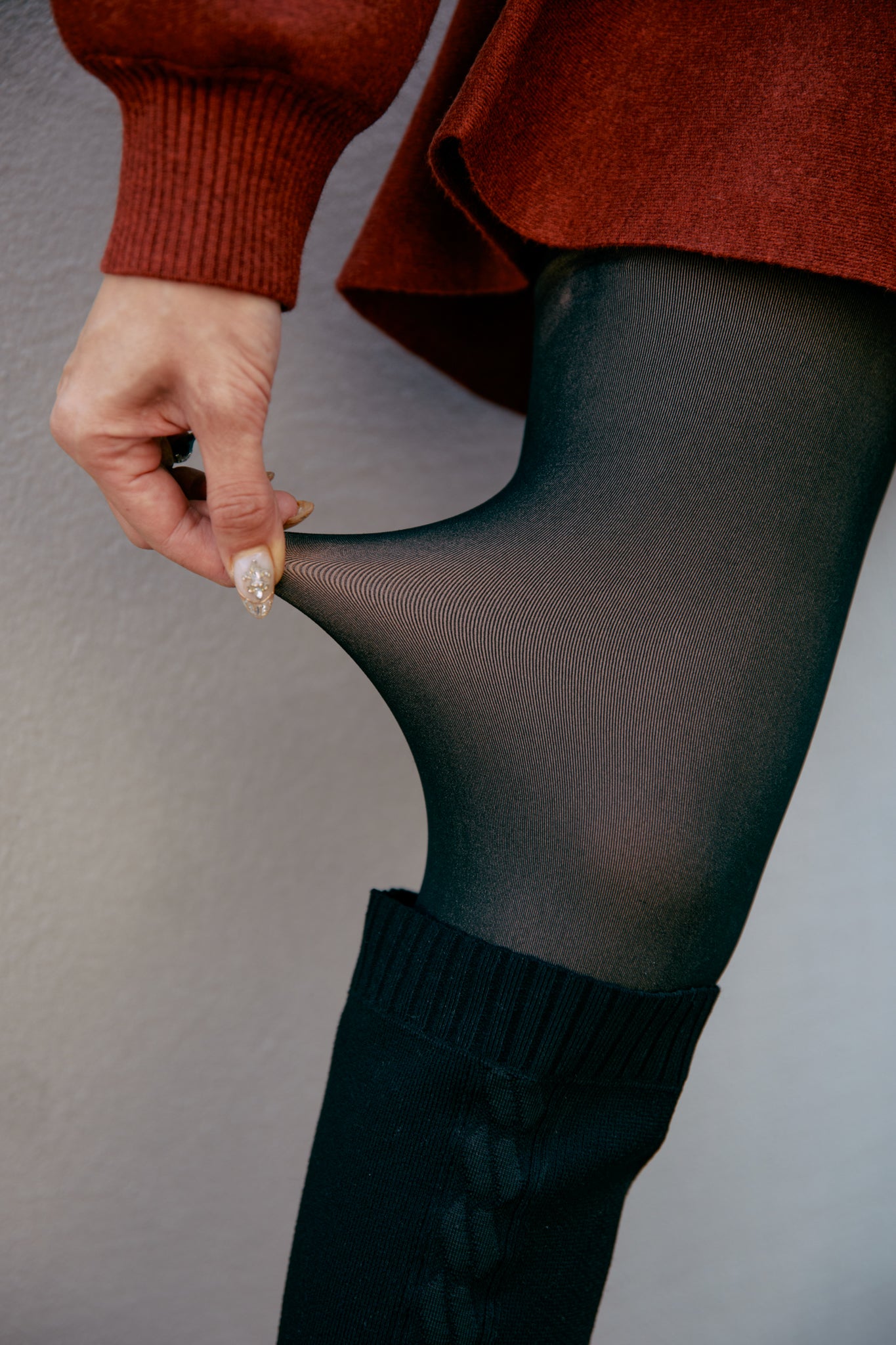 【成瀬愛里】slim warmer tights