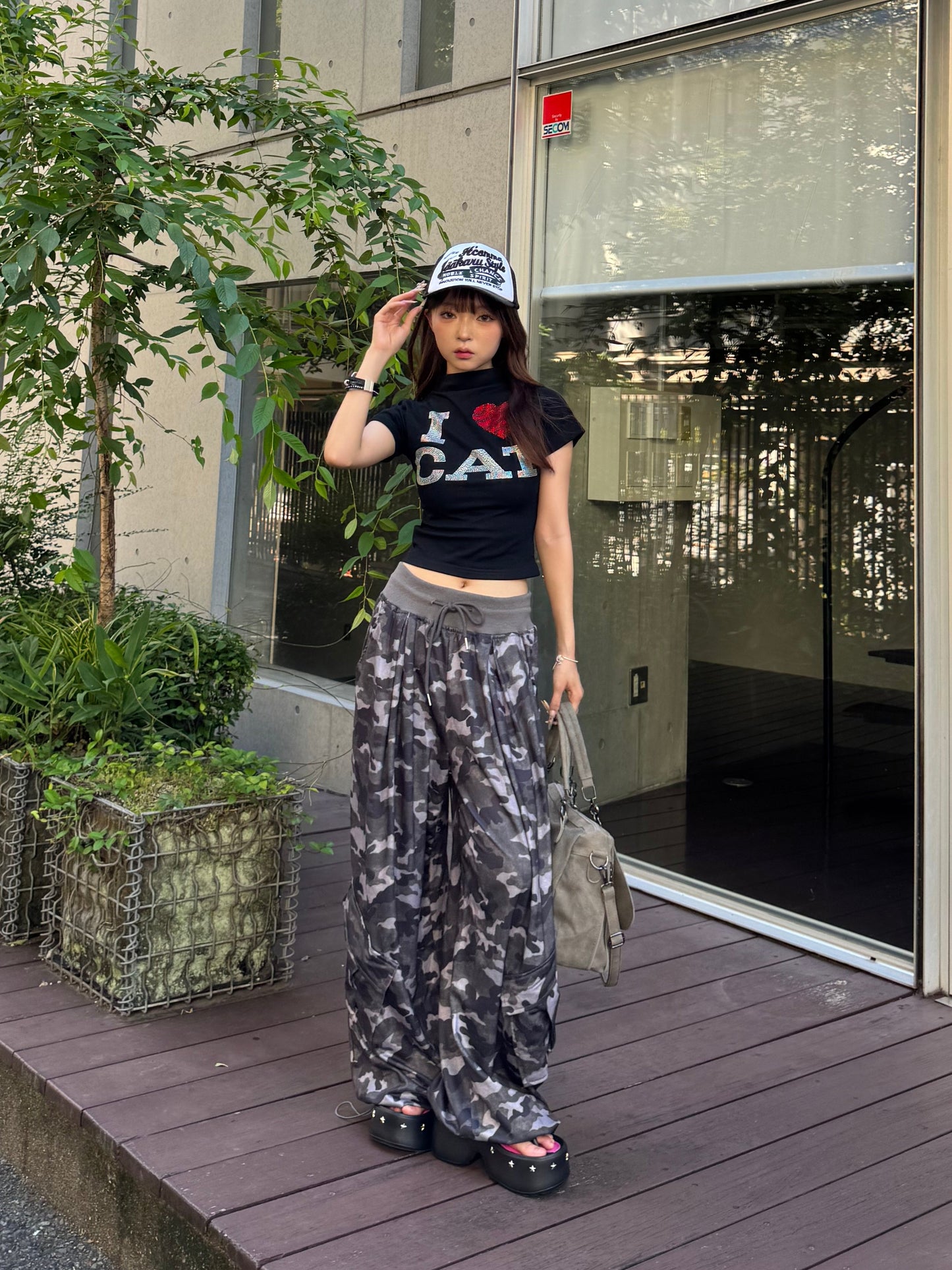 アイラブキャットTシャツ DPB86083