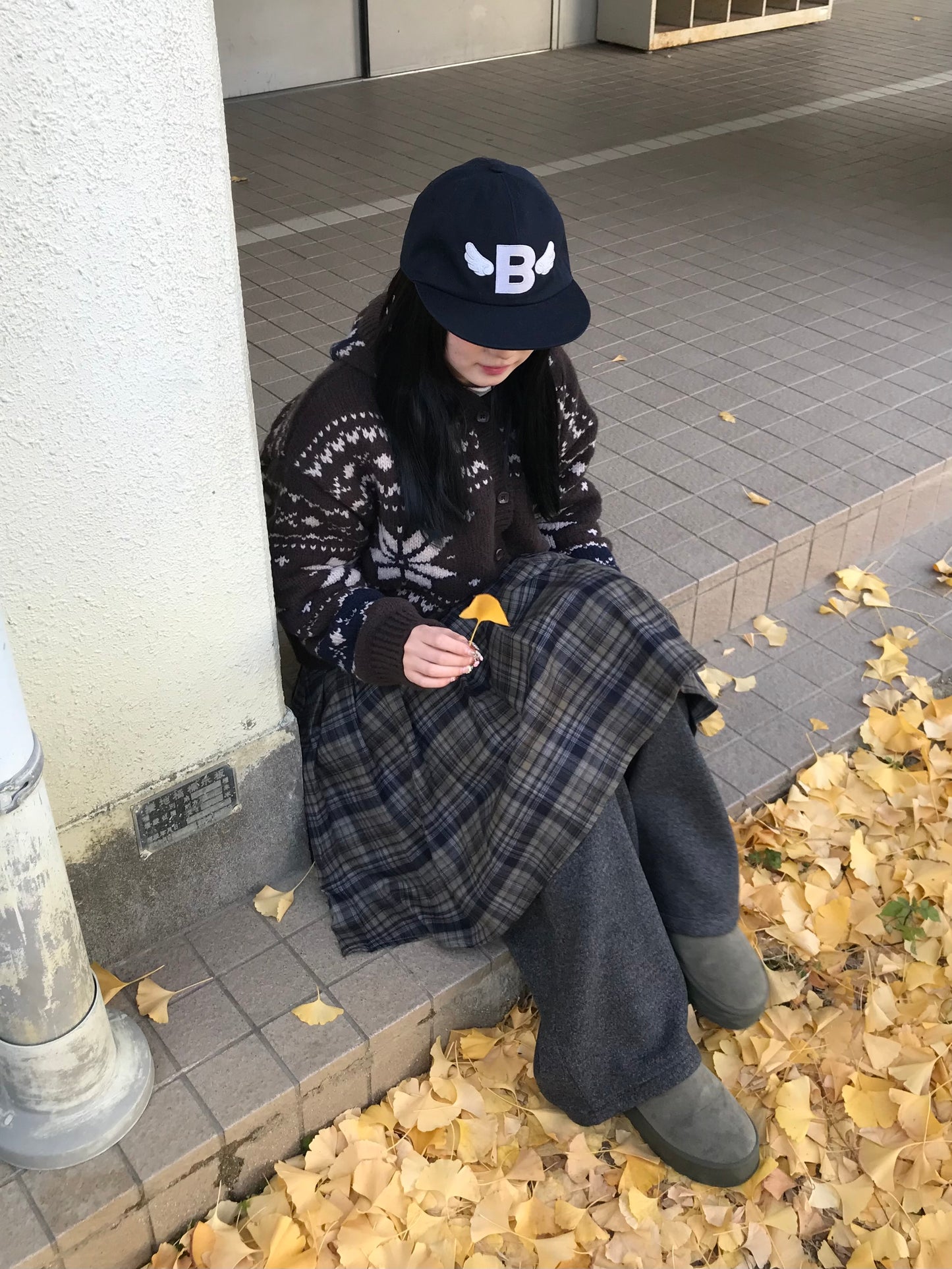 ノルディックニットパーカー DPB85422