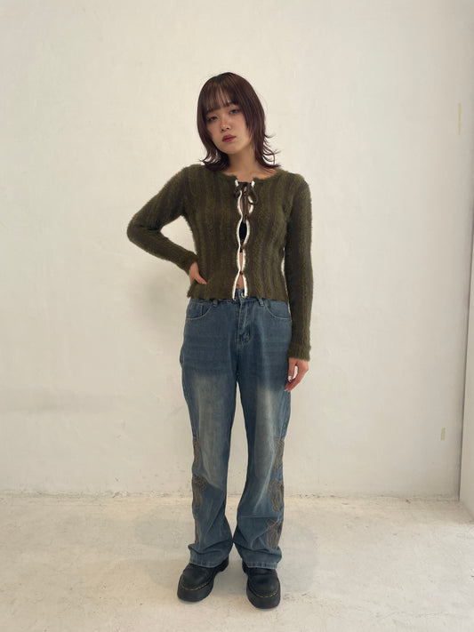 ファーリブカーディガン DPA20294