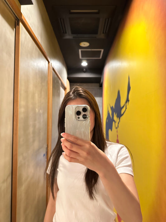 シルバーラメiPhoneケース DPA30325