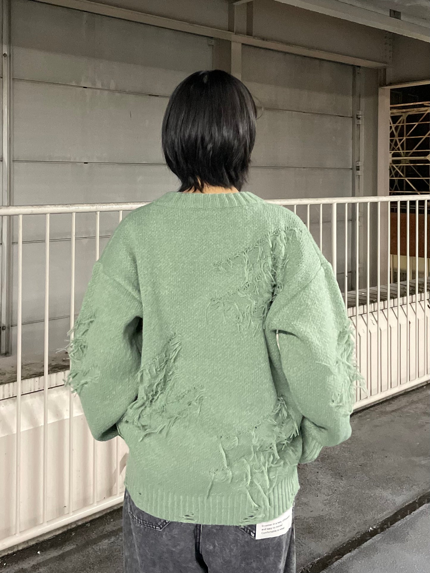 ダメージオーバーニット DPB64050