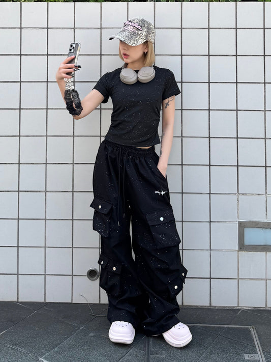 ラメクロップドTシャツ DPB86264
