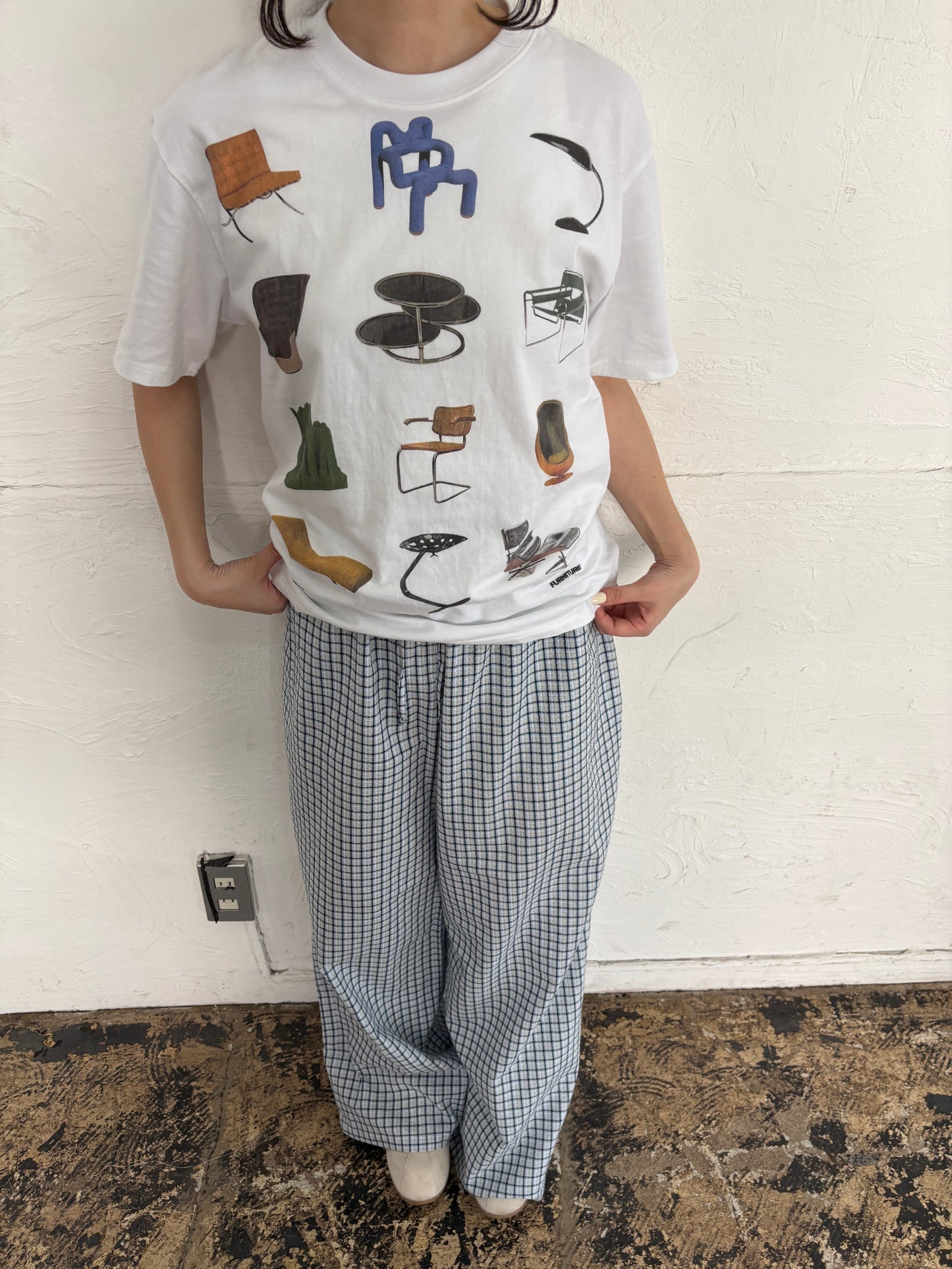 グラフィックプリントTシャツ DPB84158