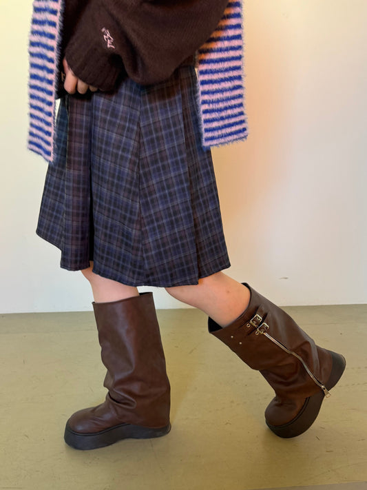 ヴィンテージロングカバーブーツ DPB85047