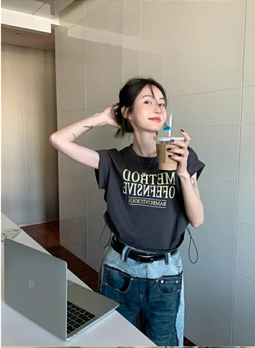 ドローストリングTシャツ DPB71505