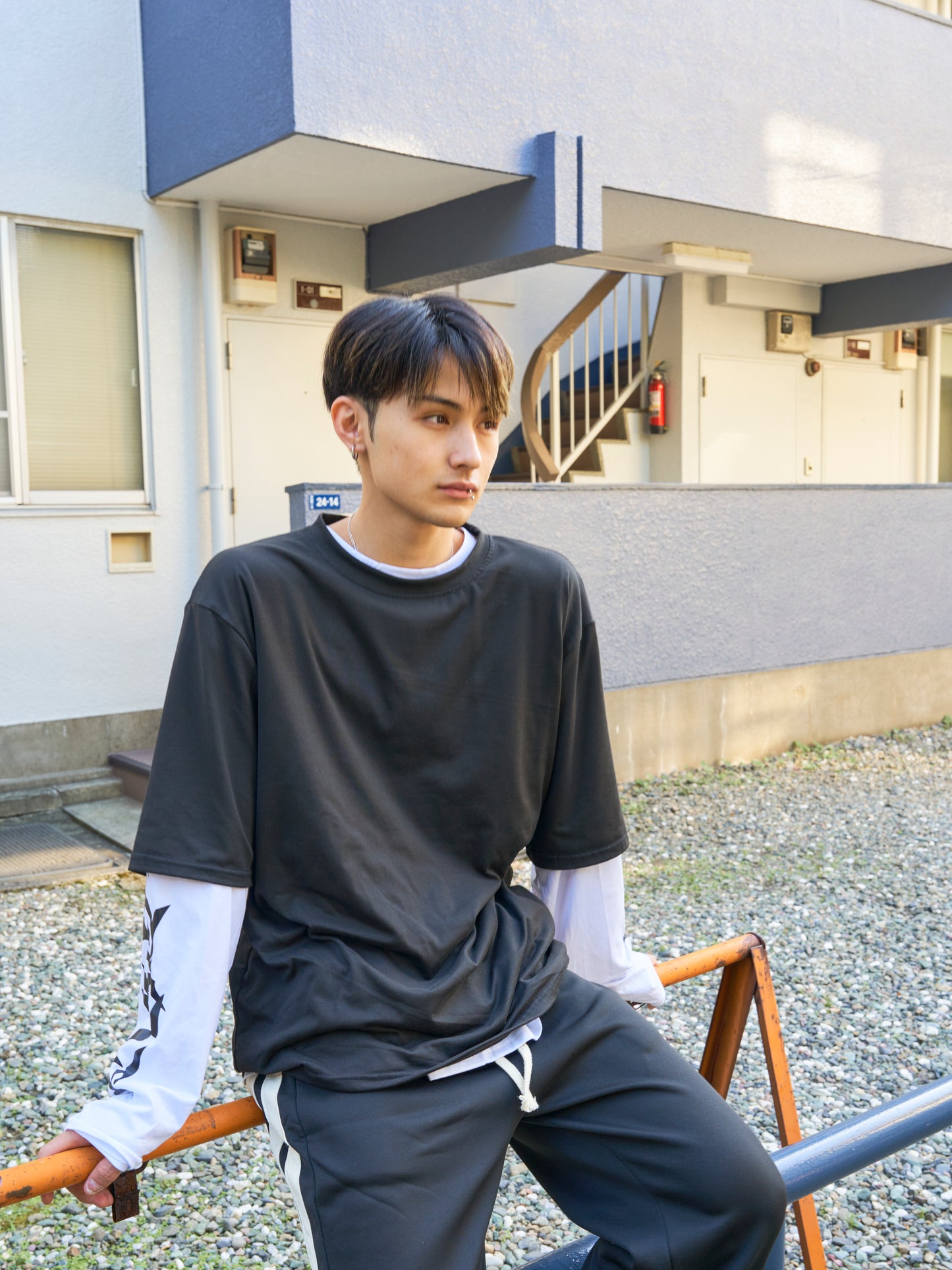 ウイングバックロゴTシャツ SPA08026