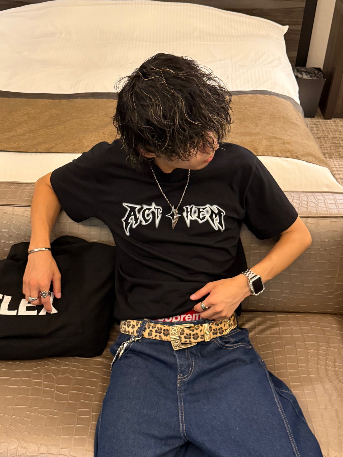 ムーンデザインバックロゴTシャツ DPB90007