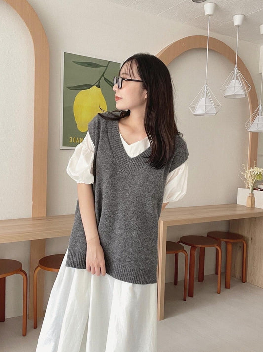 ブイネックオーバーベスト CPA38008