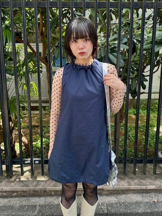 バックリボンバルーンワンピース DPA20405