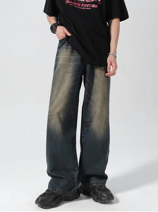 ユニセックスウォッシュデニムパンツ DPB71629