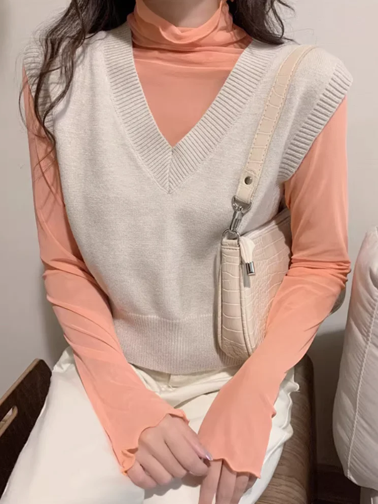 メロウハイネックトップス DPB71609