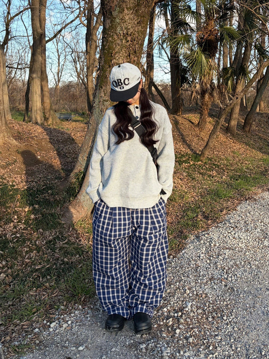 チェックバルーンパンツ DPB92106