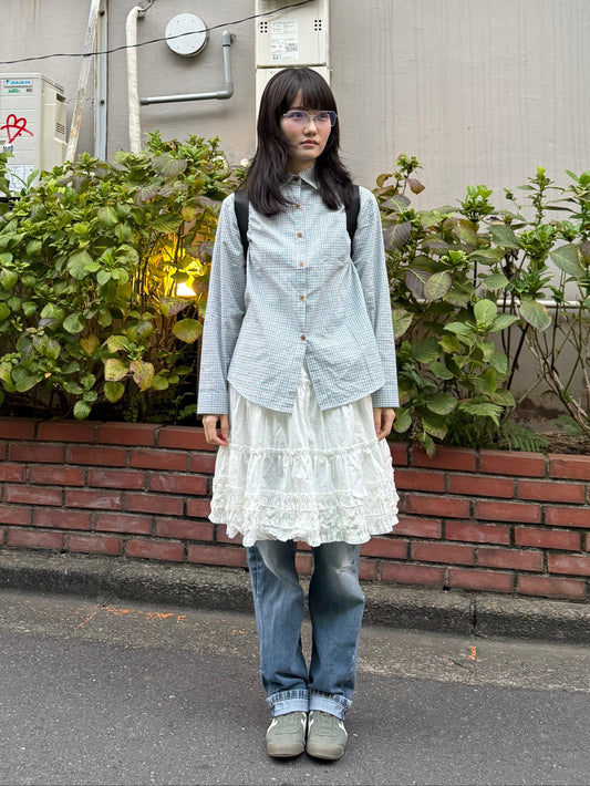 ホワイトレーススカート DPA43685