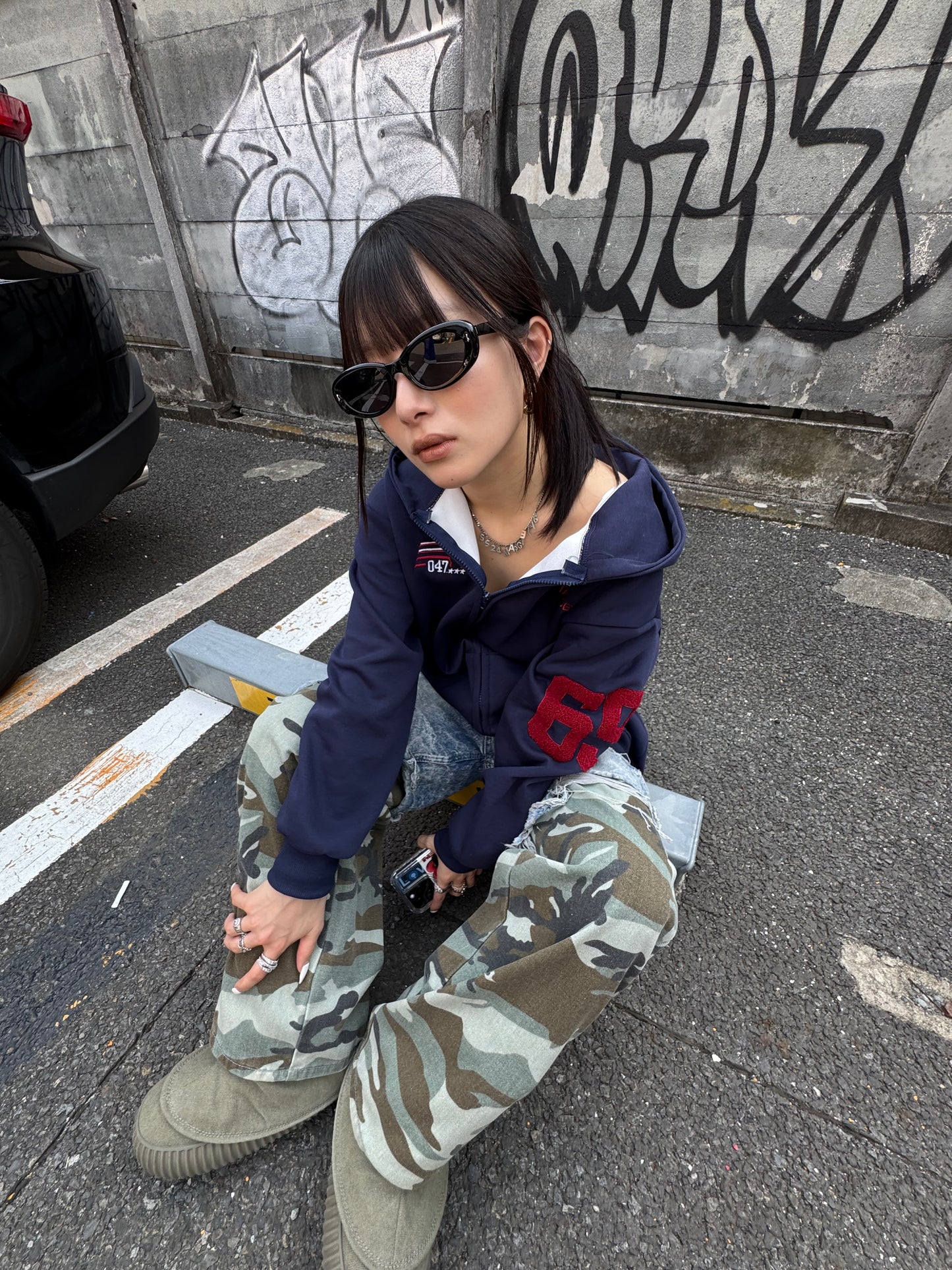 ナンバールーズパーカー DPB86027