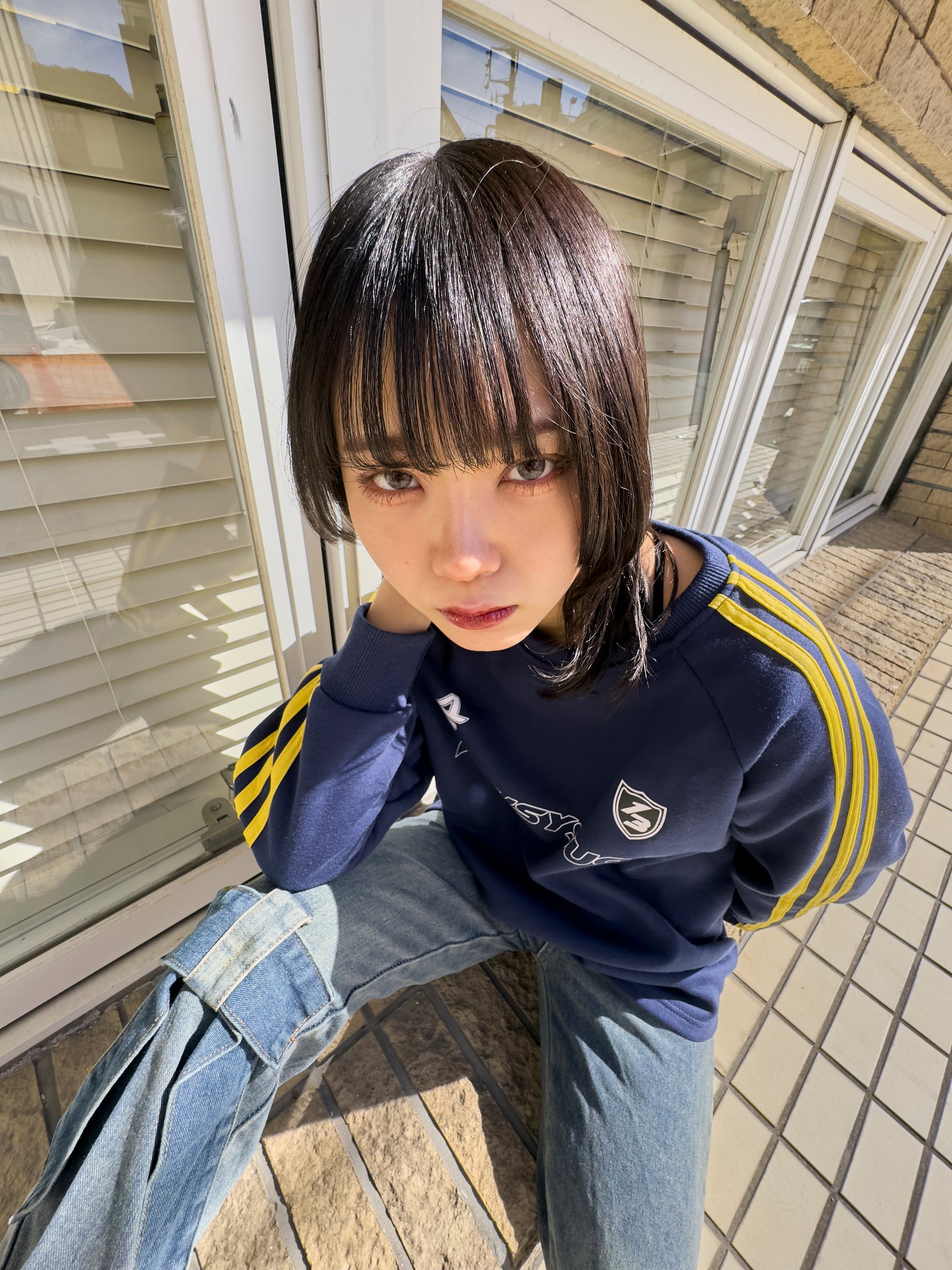 ロゴラインスウェット DPA20329