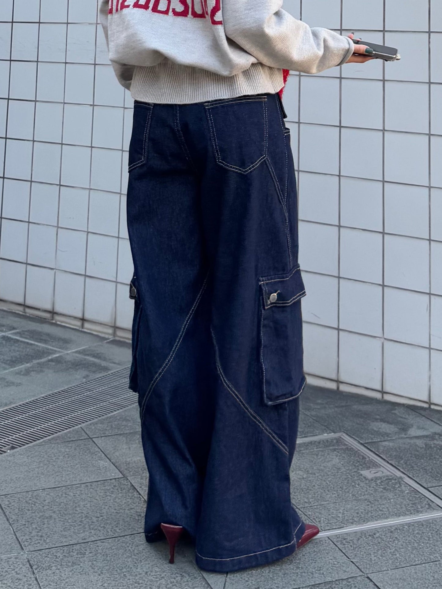 カーゴデニムパンツ DPB47384