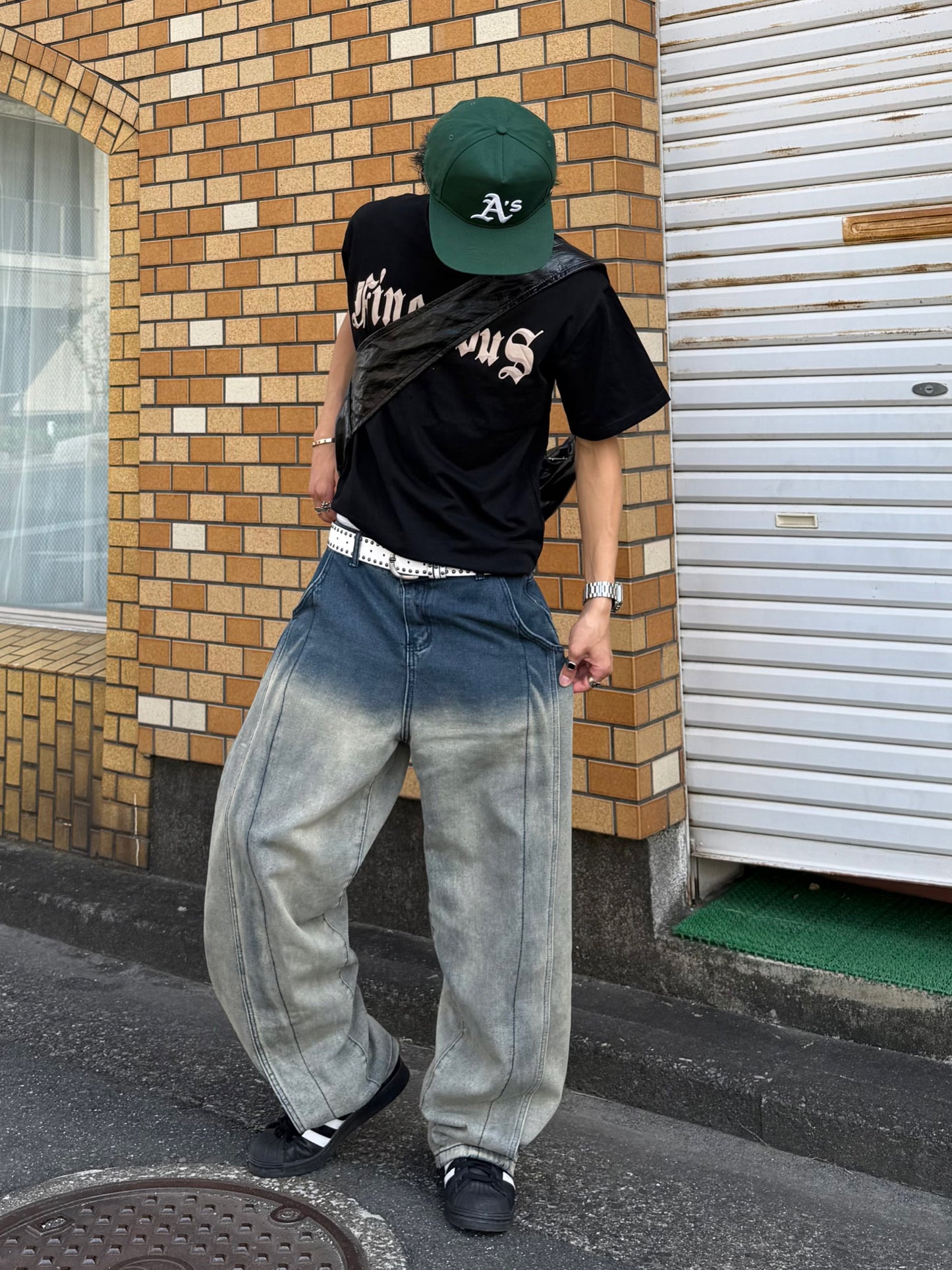Kenshin_グラデーションバルーンデニムパンツ DPB73377