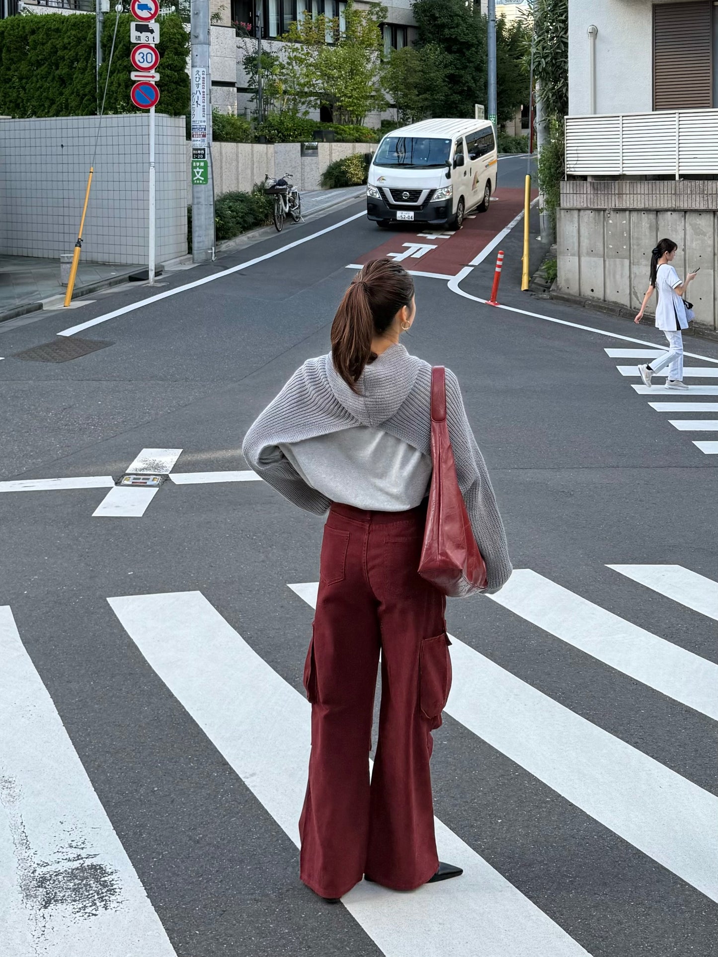 ワイドレッドカーゴパンツ DPB47334
