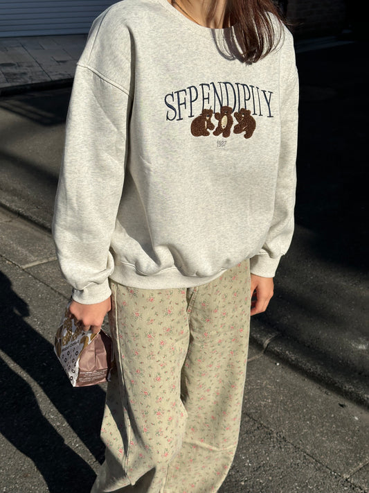 フラワーロゴデニムパンツ DPB47223