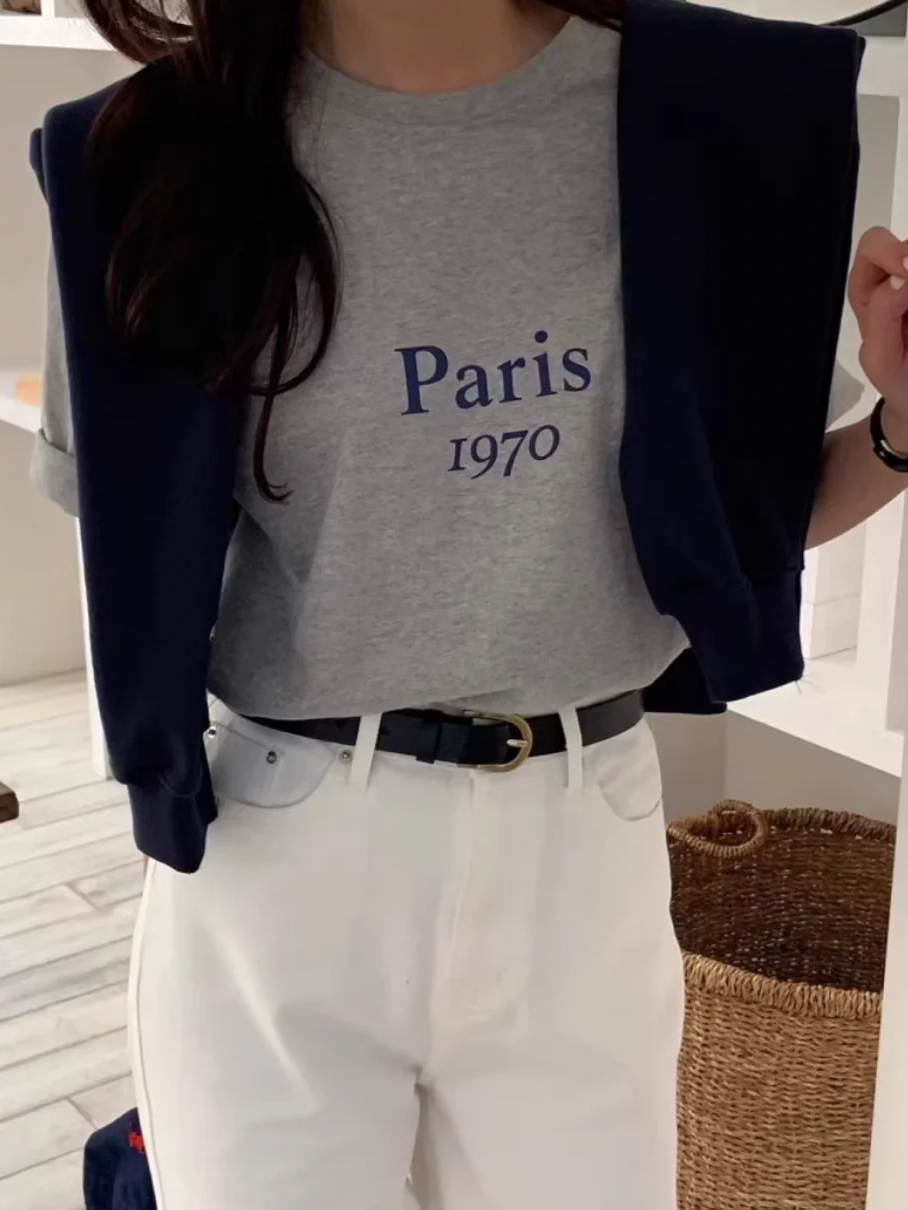 parisプリントTシャツ DPB71716