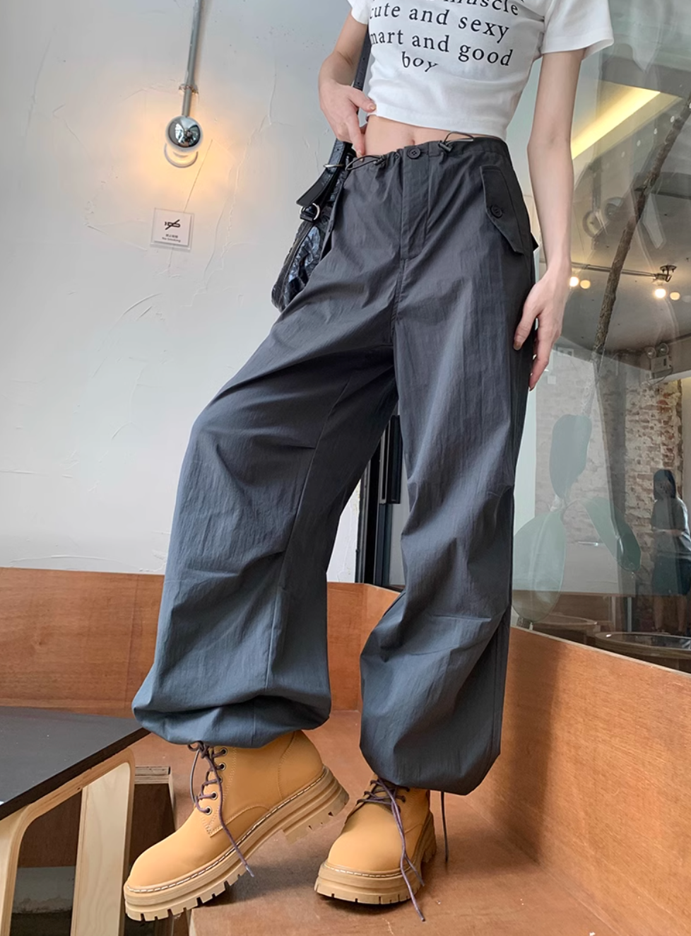 ベーシックパラシュートパンツ DPB71403
