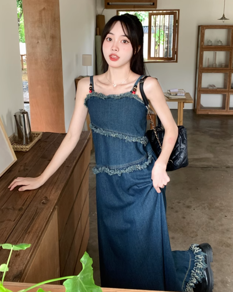 デニムキャミワンピース DPB71369