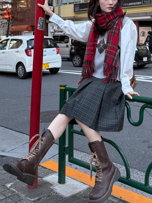 アーガイルチェックグレーベスト DPA43519