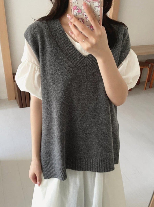 ブイネックオーバーベスト CPA38008