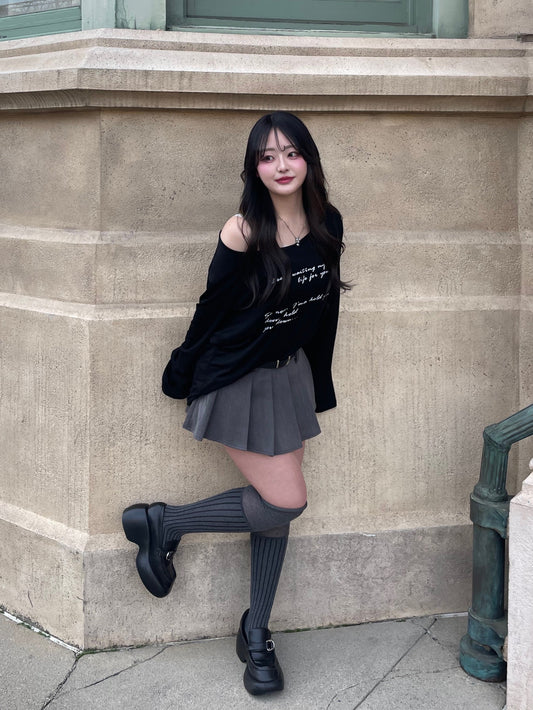 レタリングルーズTシャツ DPB74004