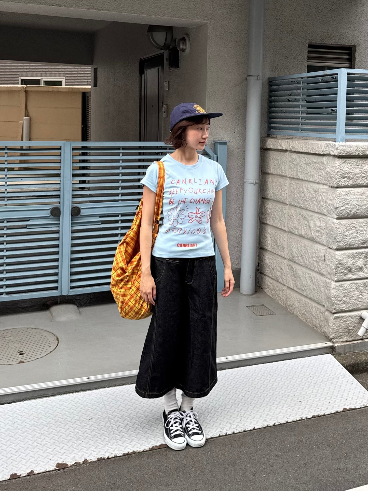 スマイリーフラワーTシャツ DPB91002