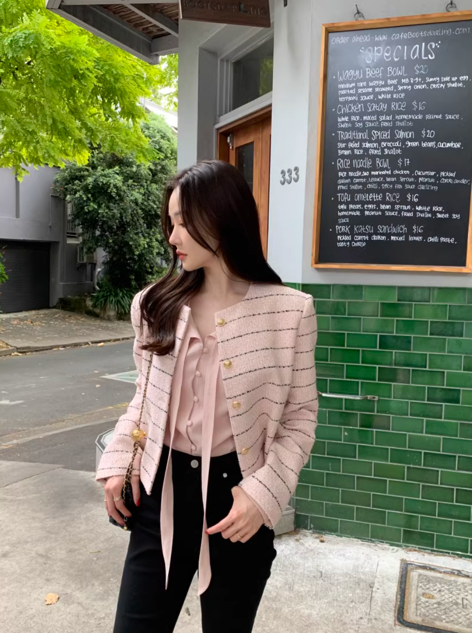 ラウンドネックライトジャケット CPA42325