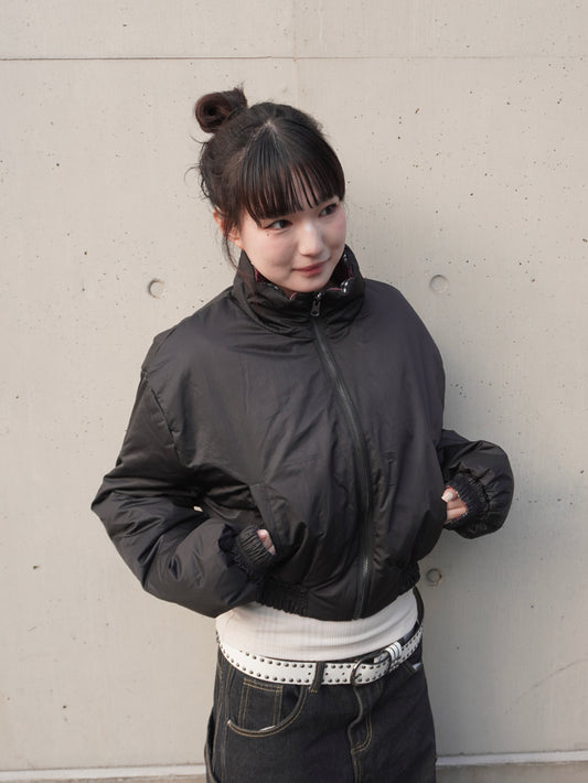 リバーシブルレッドチェックブルゾン DPB85395