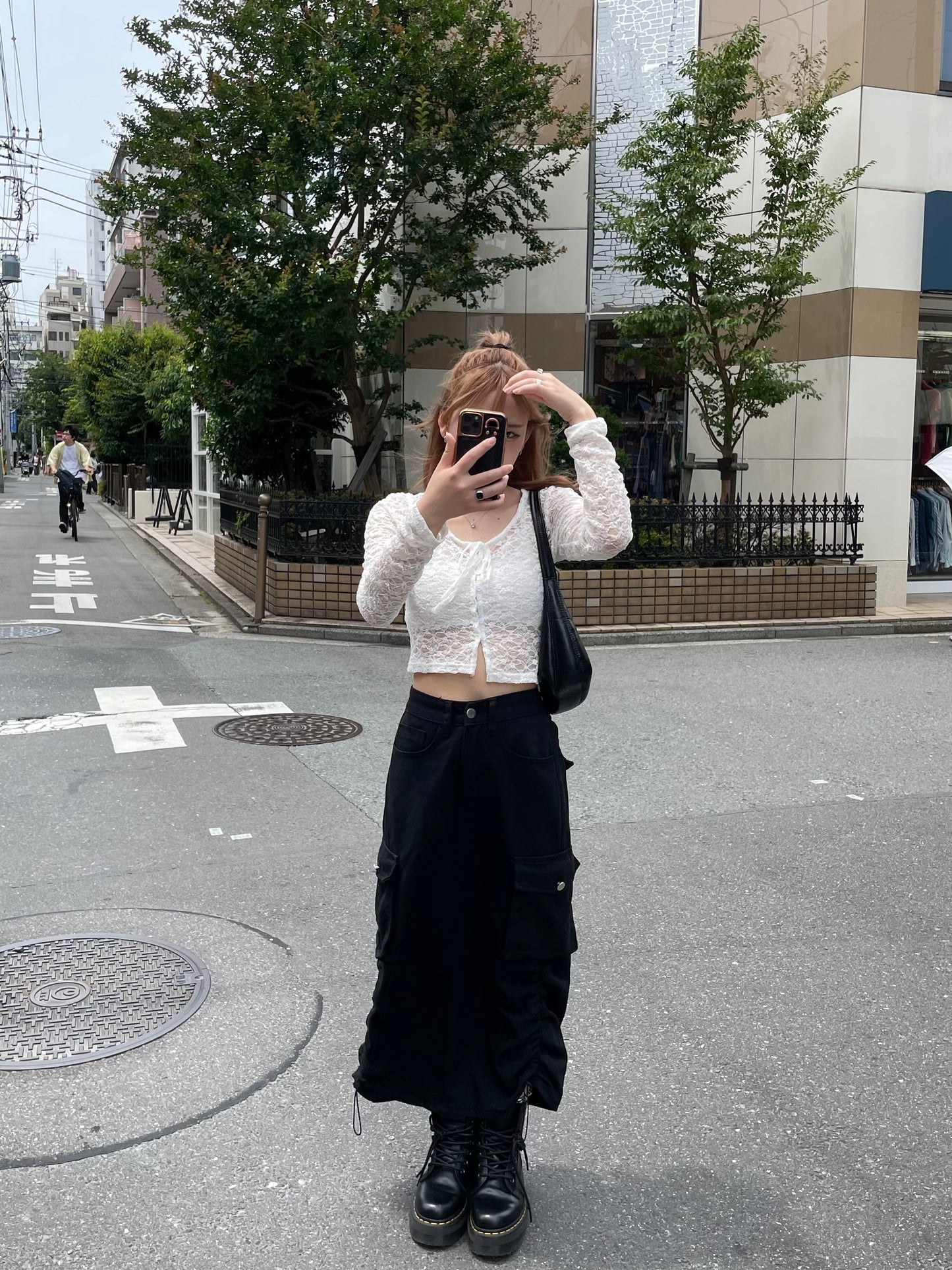 レースリボンカーディガン DPB68069