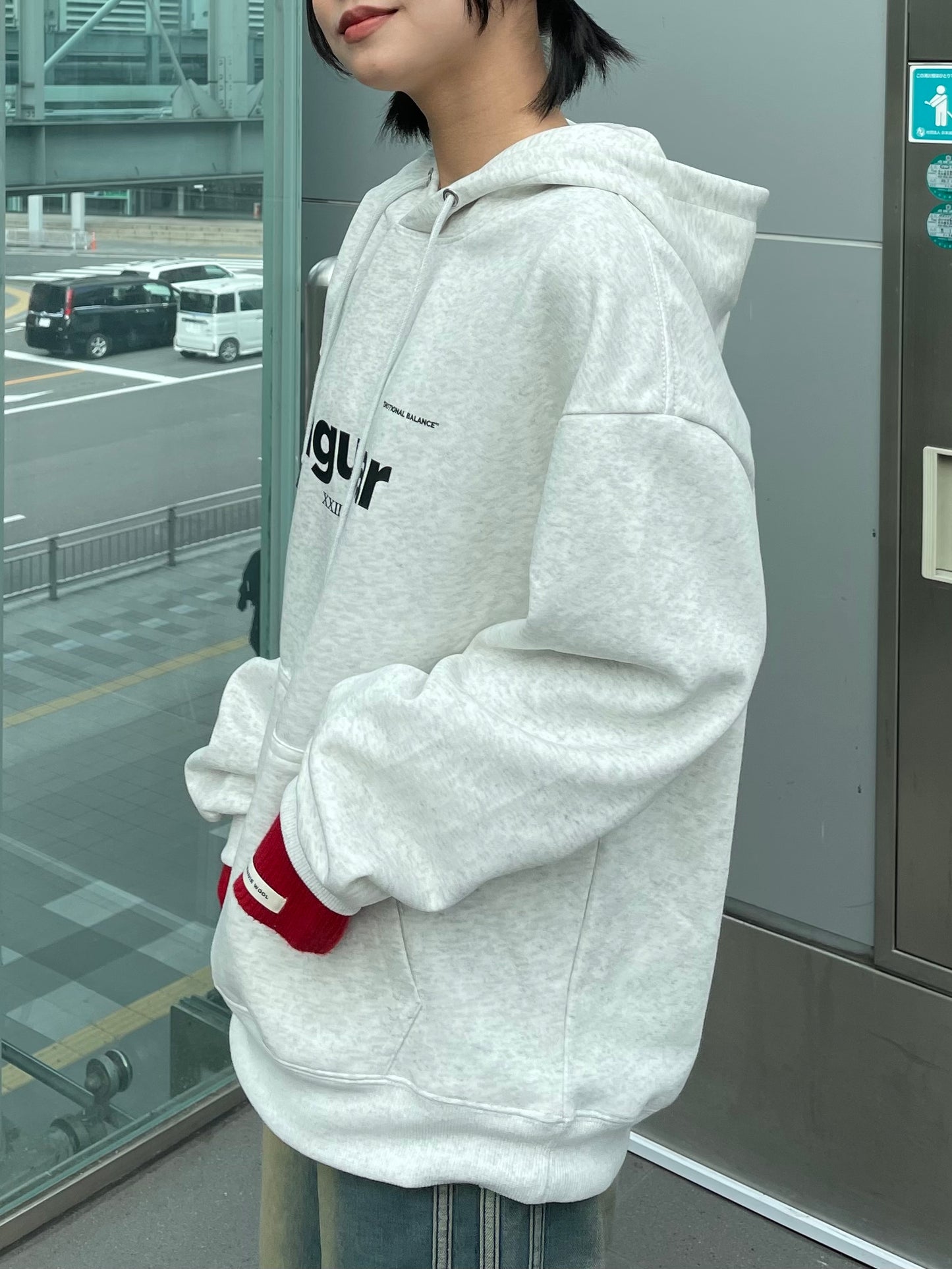 ロゴフードパーカー DPB64055