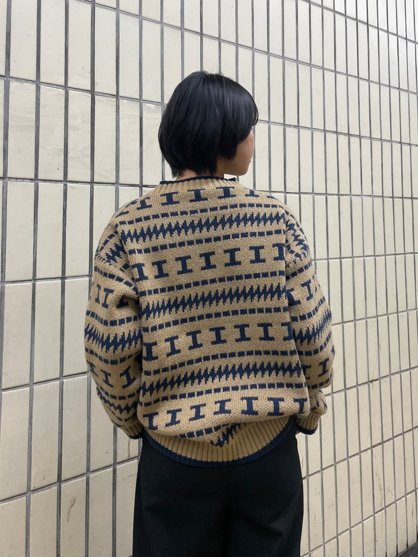 ジャガードニット DPB64030