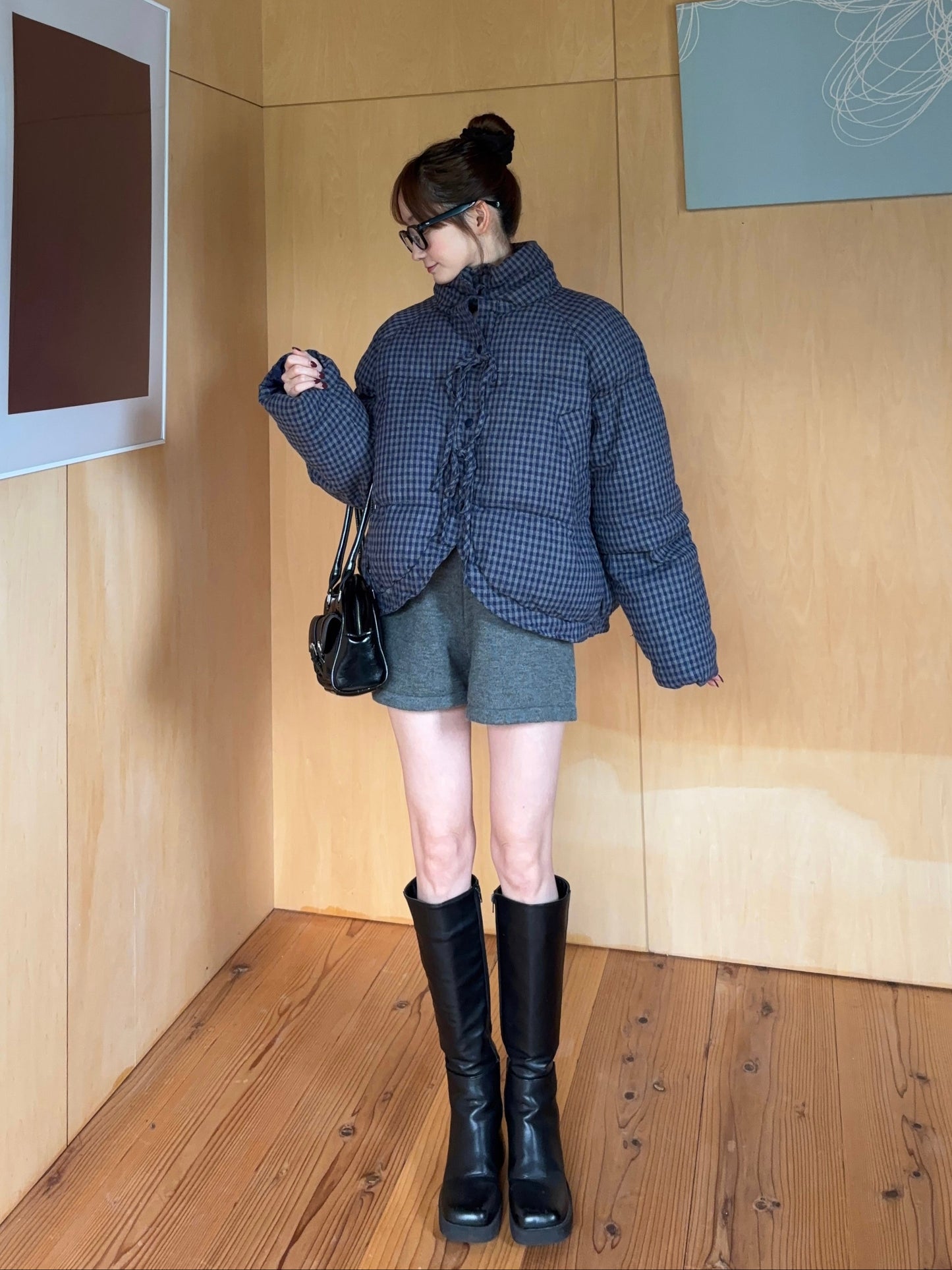 チェックリボンダウン DPB88108