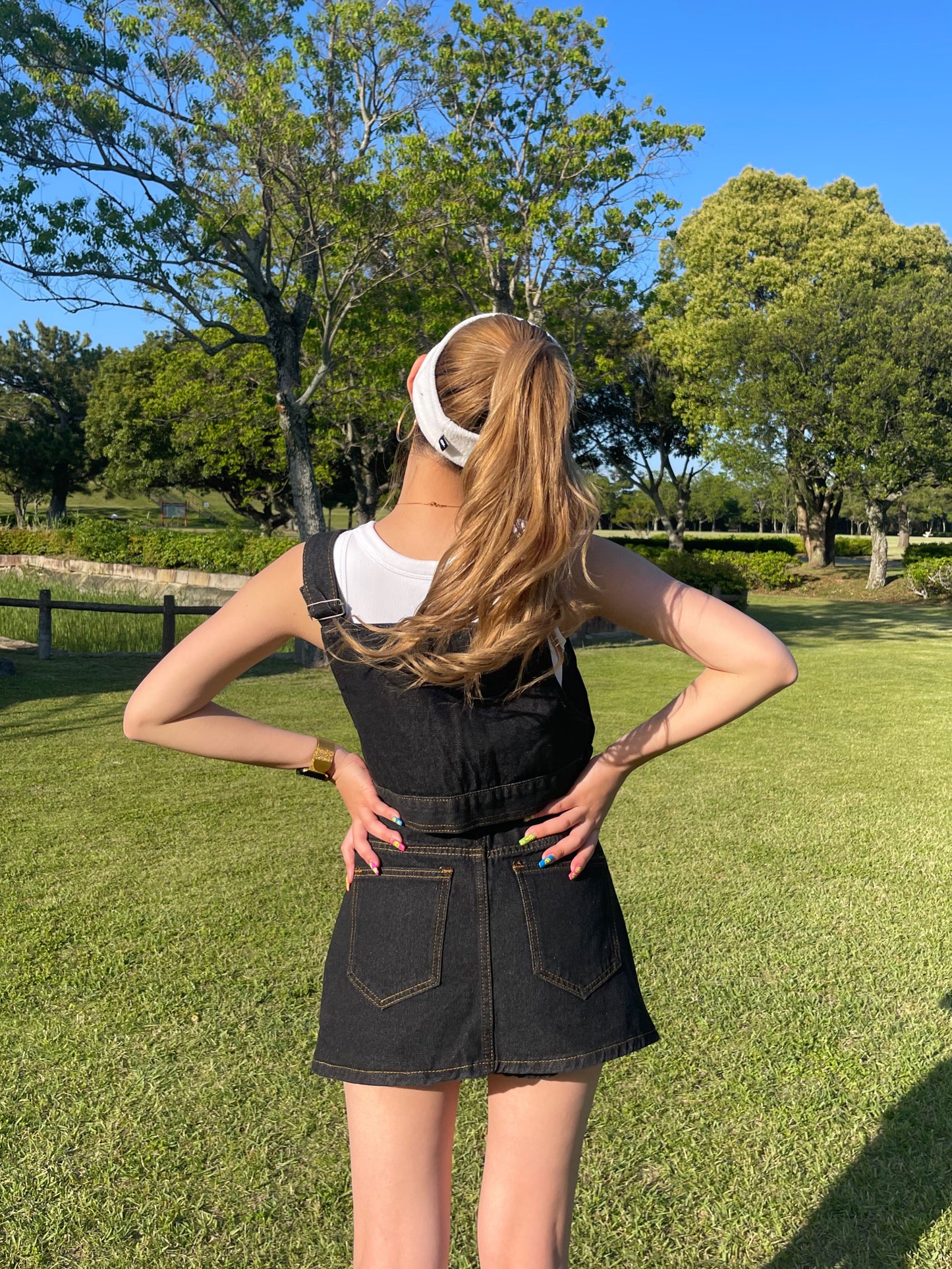 ロゴデニムビスチェ DPB73049