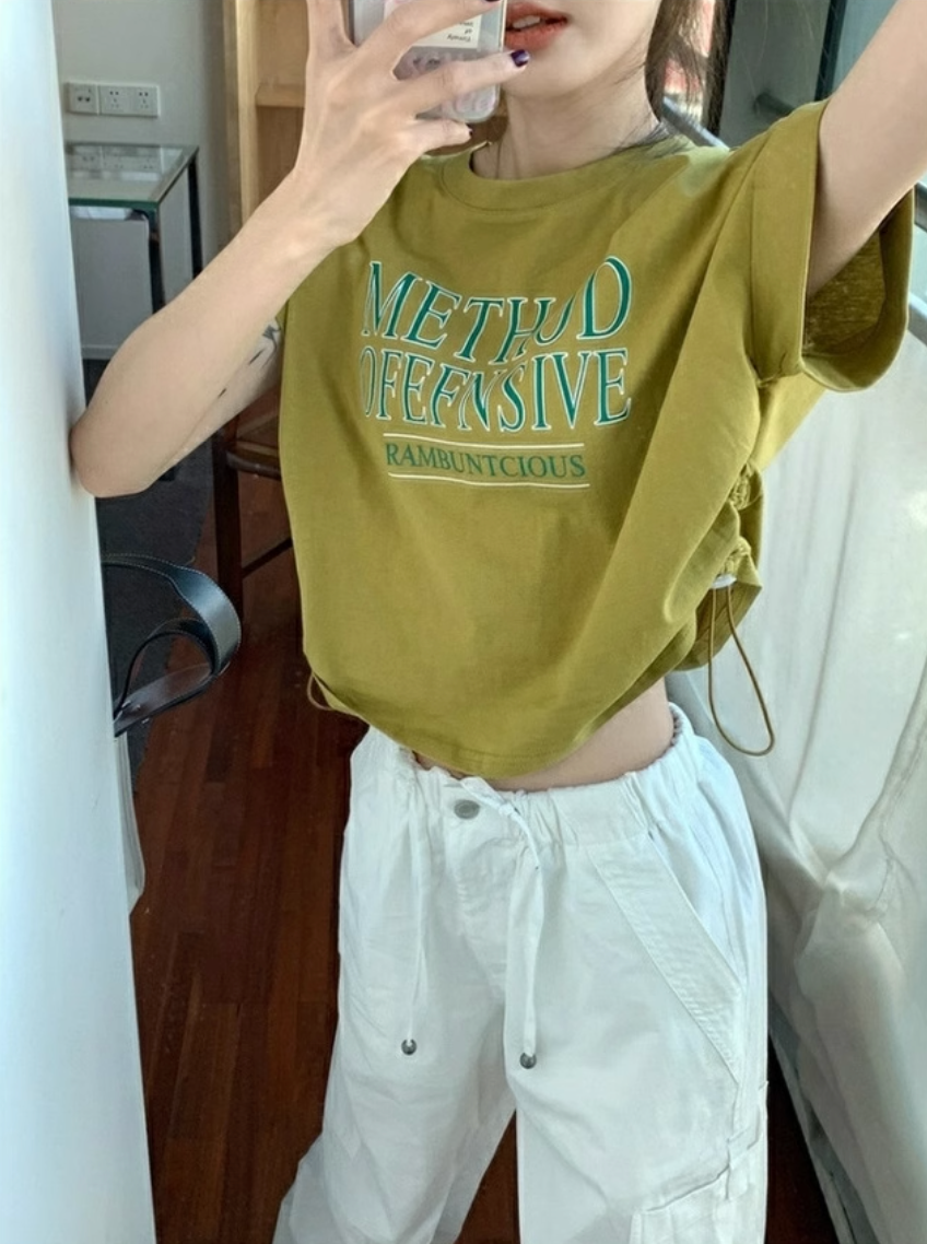 ドローストリングTシャツ DPB71505
