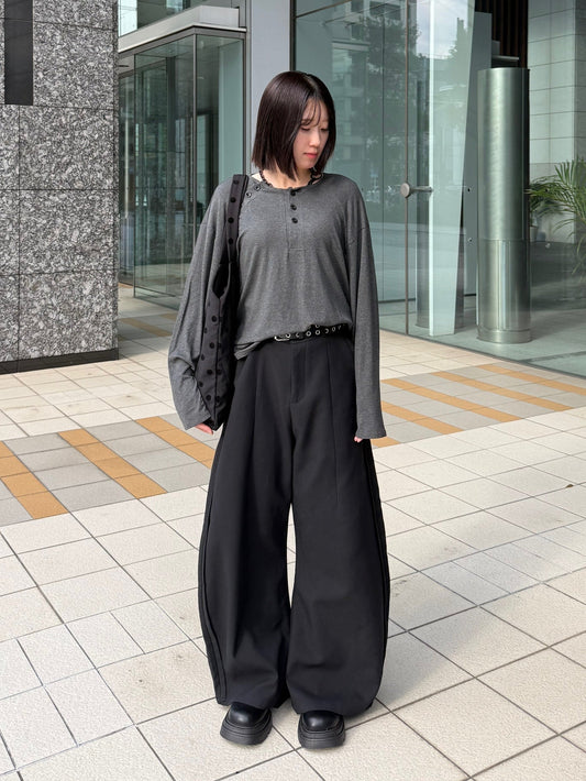 ヘンリーネックワイドトップス DPB93027