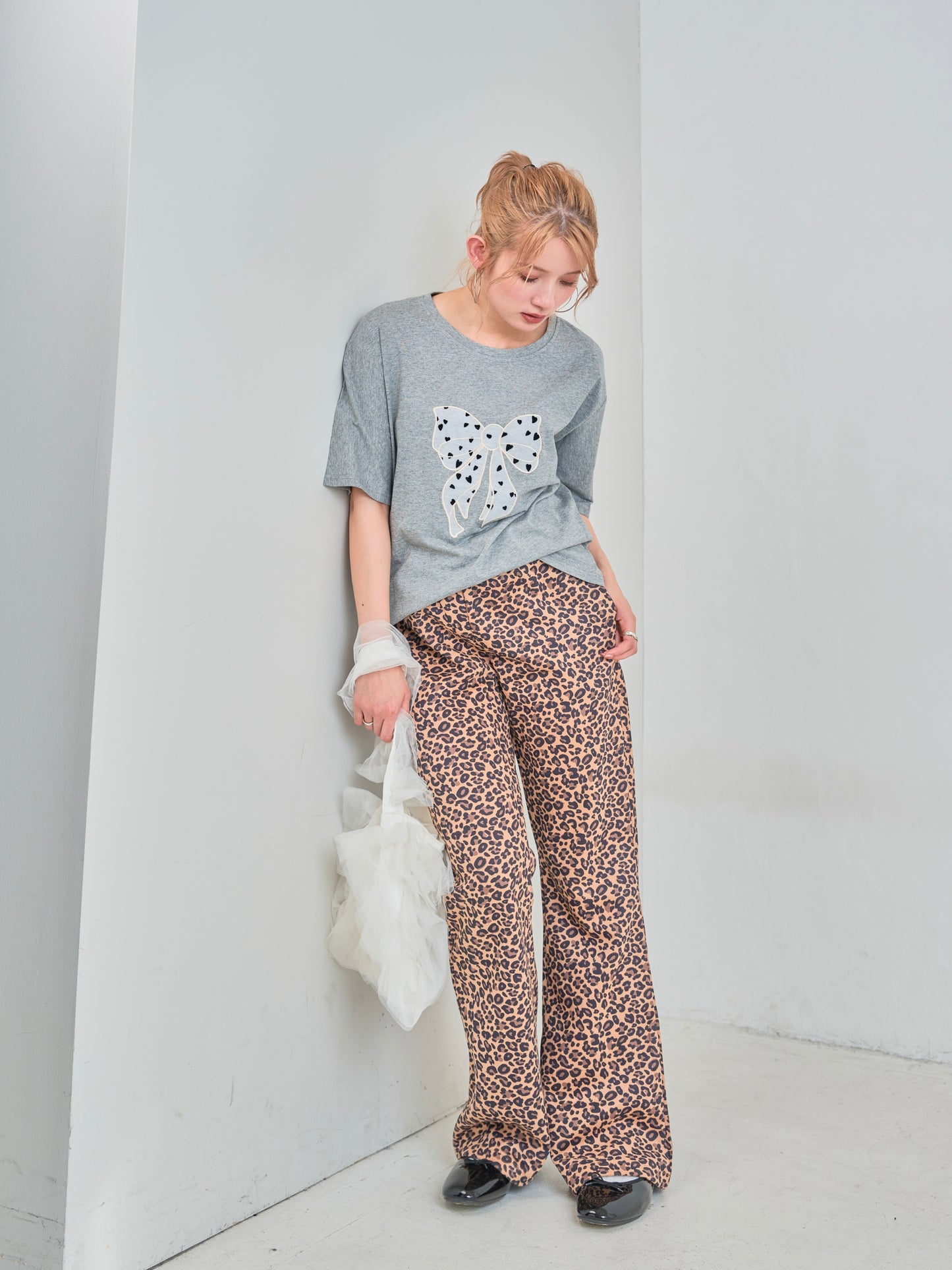 ハートリボンTシャツ DPB75068