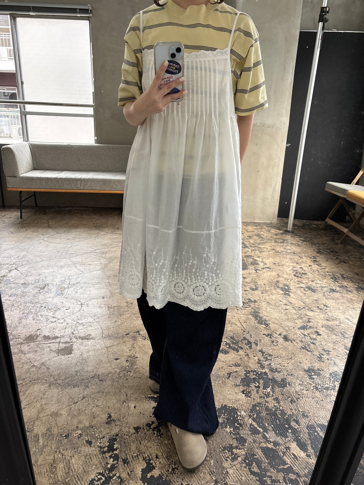 ワイドシルエットデニムパンツ DPB84161