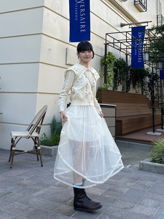 シアーロングスカート DPA43213