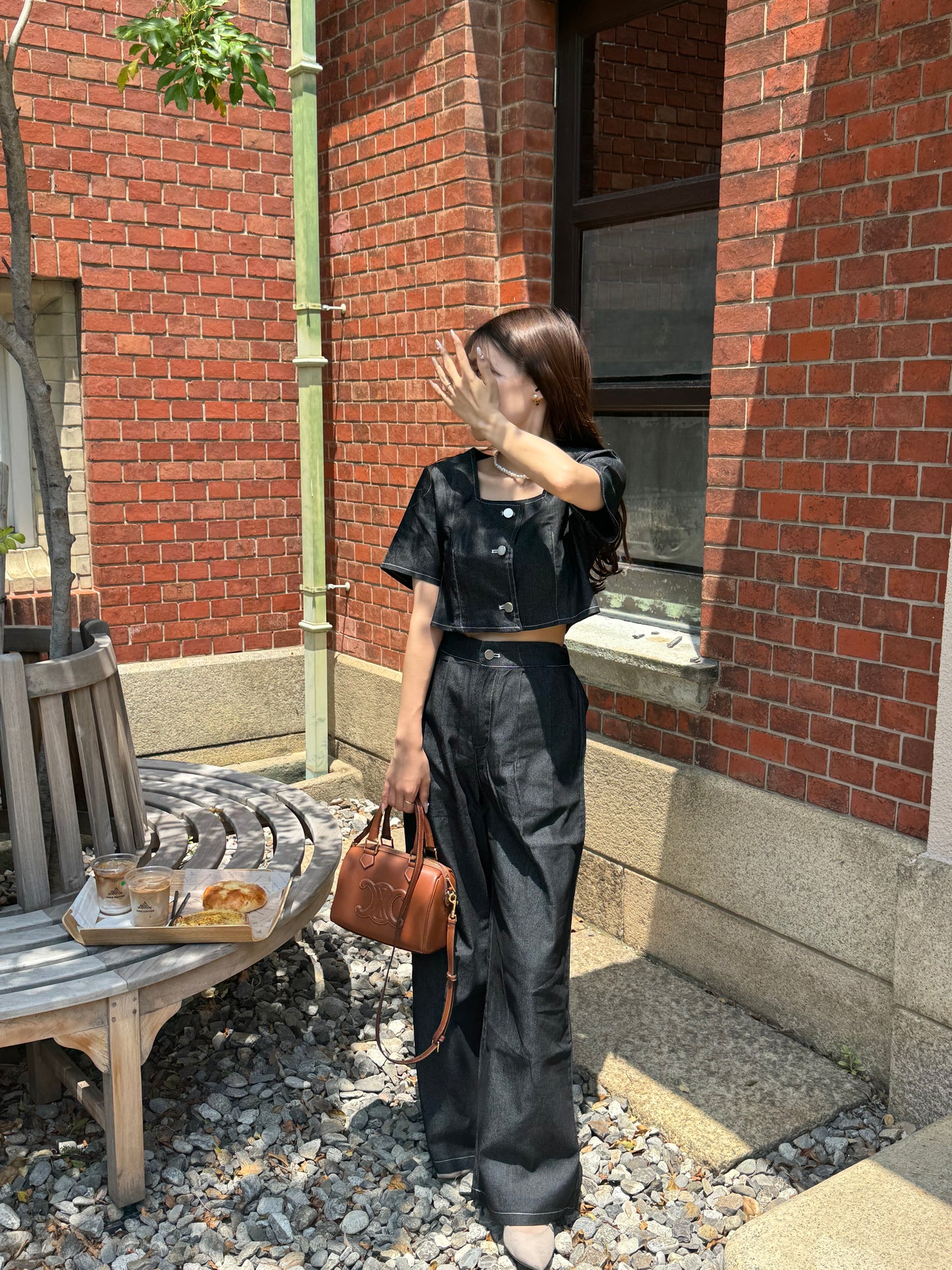 ワイドデニムパンツ CPA45004