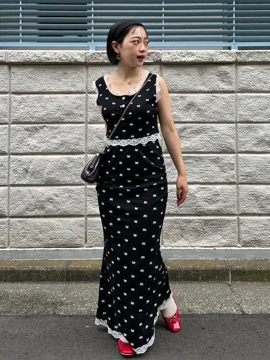 リボンレースセットアップ DPB76040