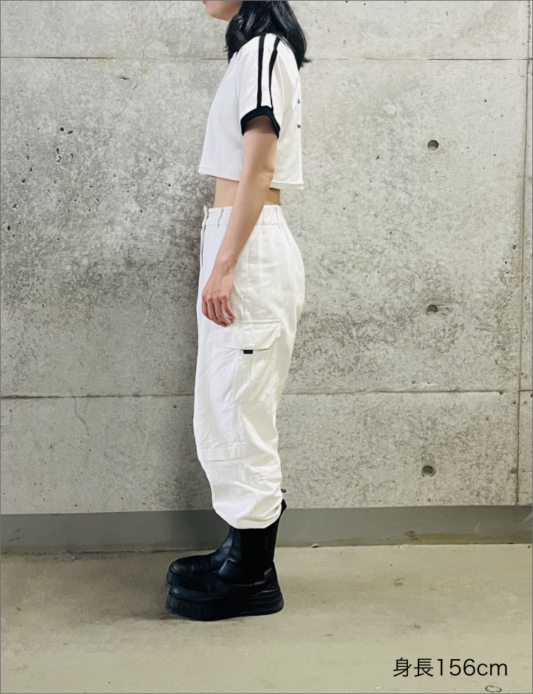 RiTyle CROPPED RINGER TEE