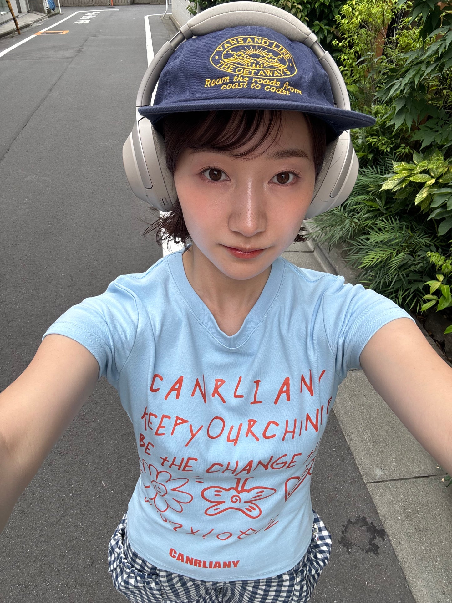 スマイリーフラワーTシャツ DPB91002