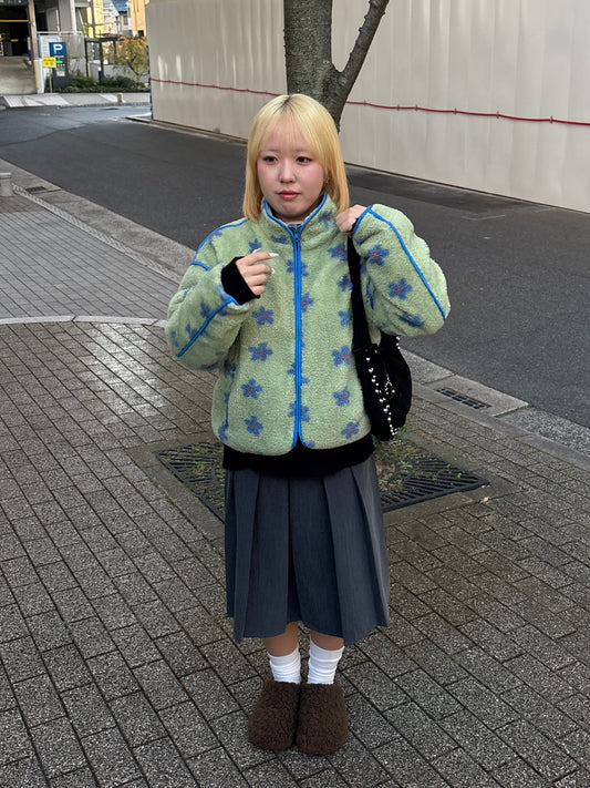 フラワーフリースジャケット DPB97044