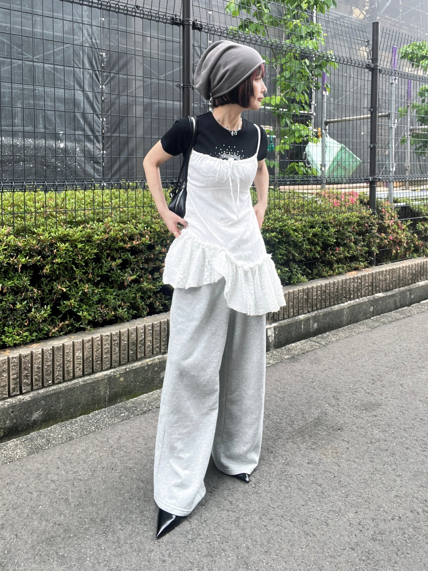 裾デザインキャミソール DPB79164