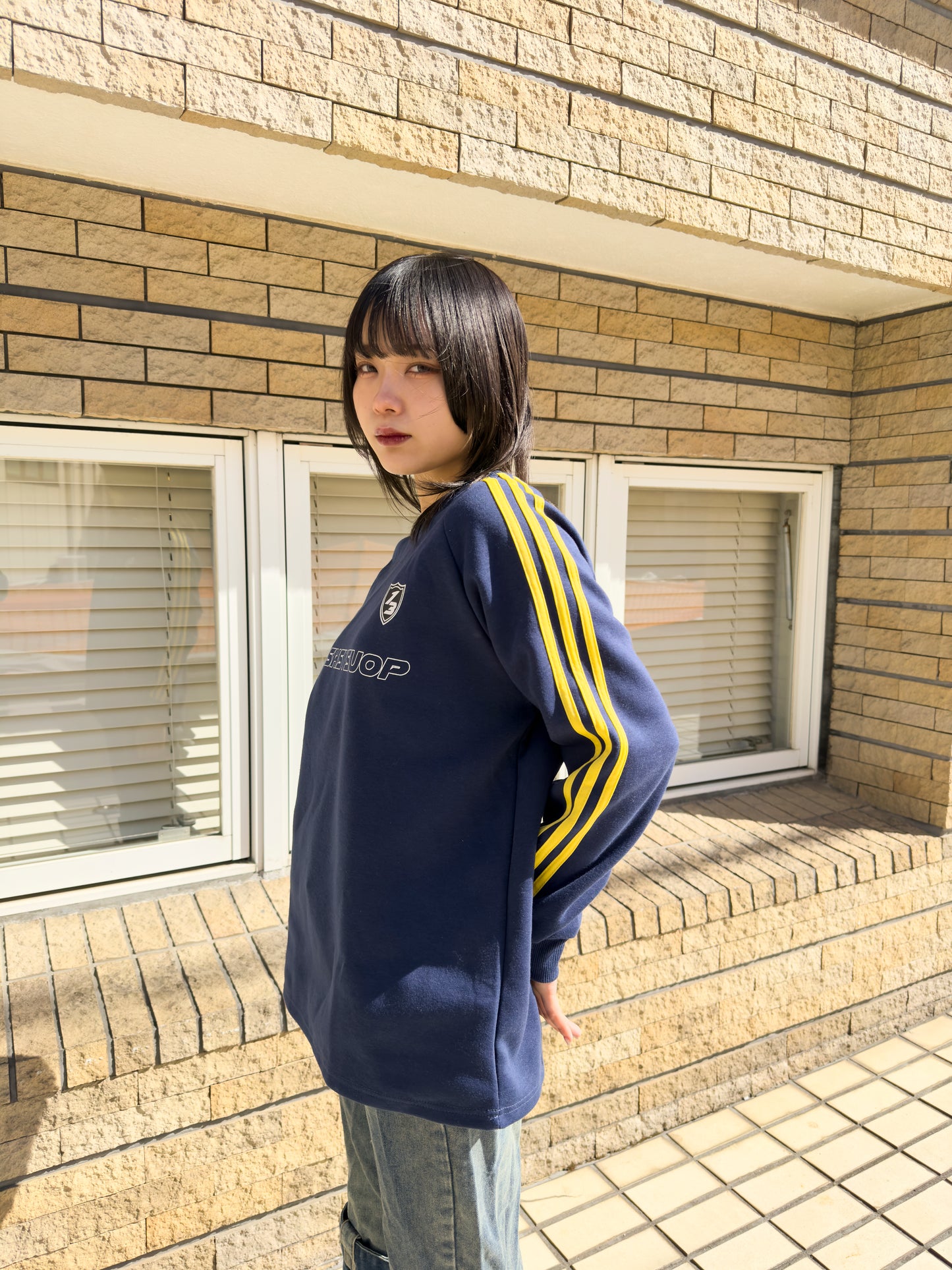 ロゴラインスウェット DPA20329